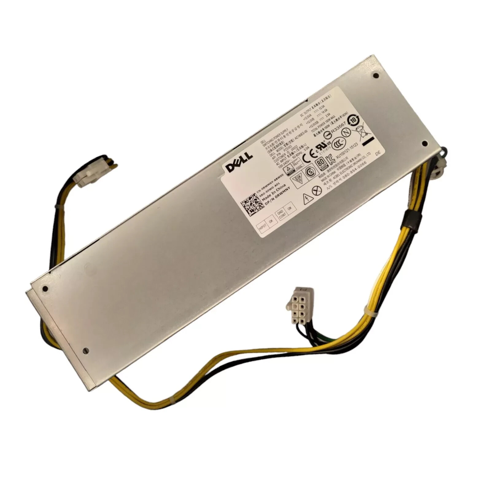 Dell Optiplex 3040 5040 7040 SFF 180W Switching Power Supply AC180ES-00 0RWMNY