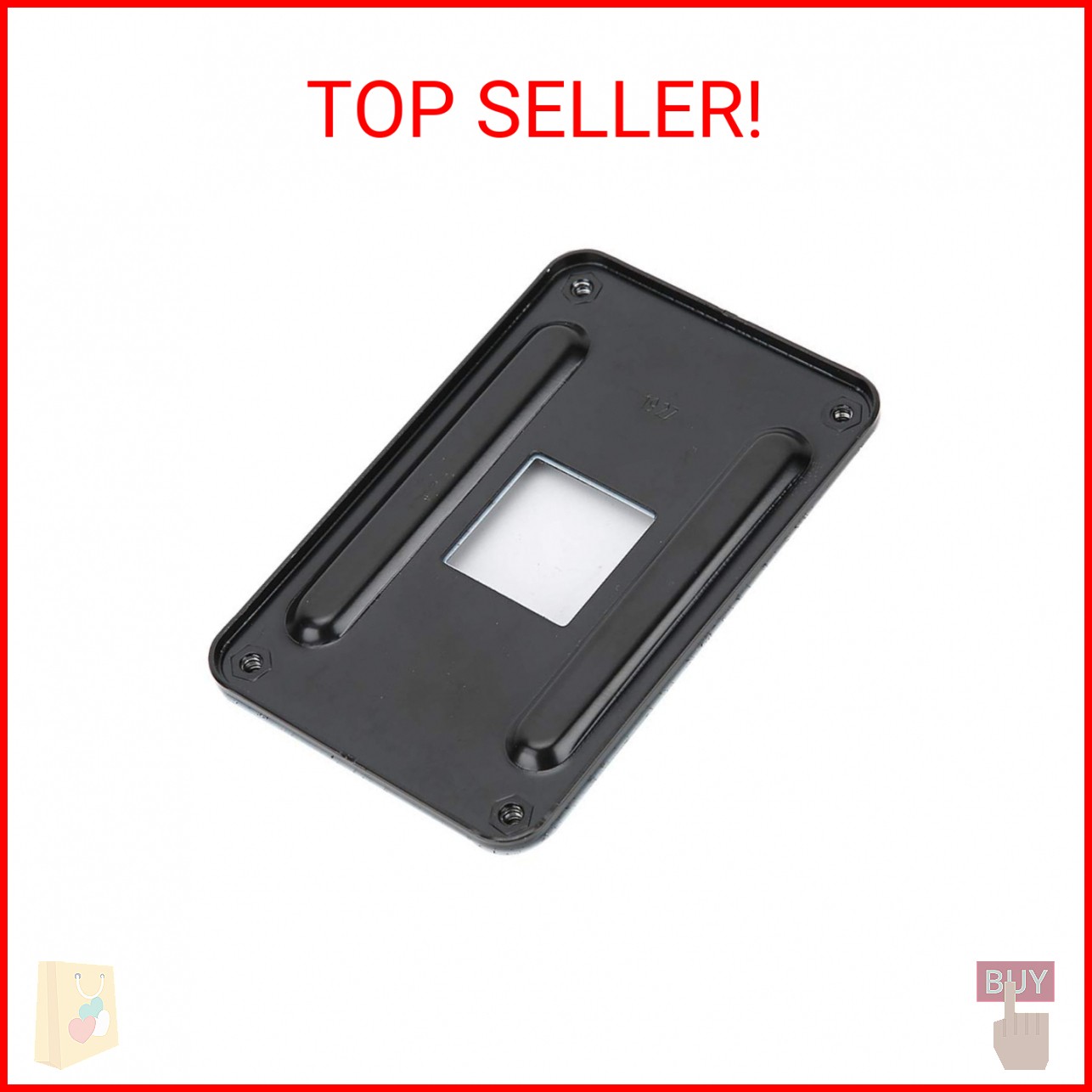 AM4 Backplane, CPU Heatsink Bracket Backplane Backplate Back Sheet Iron Plate fo