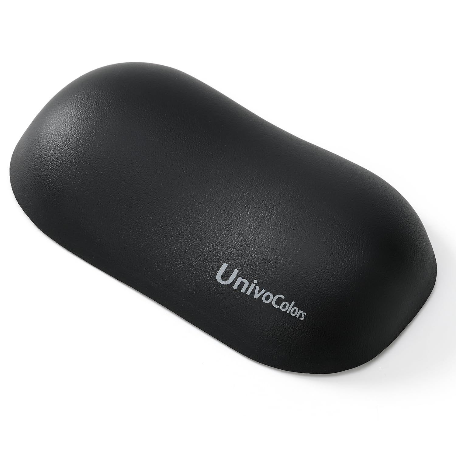 DesignWave Wrist Rest Artificial Sheepskin Memory Foam AntiSlip Gel Black