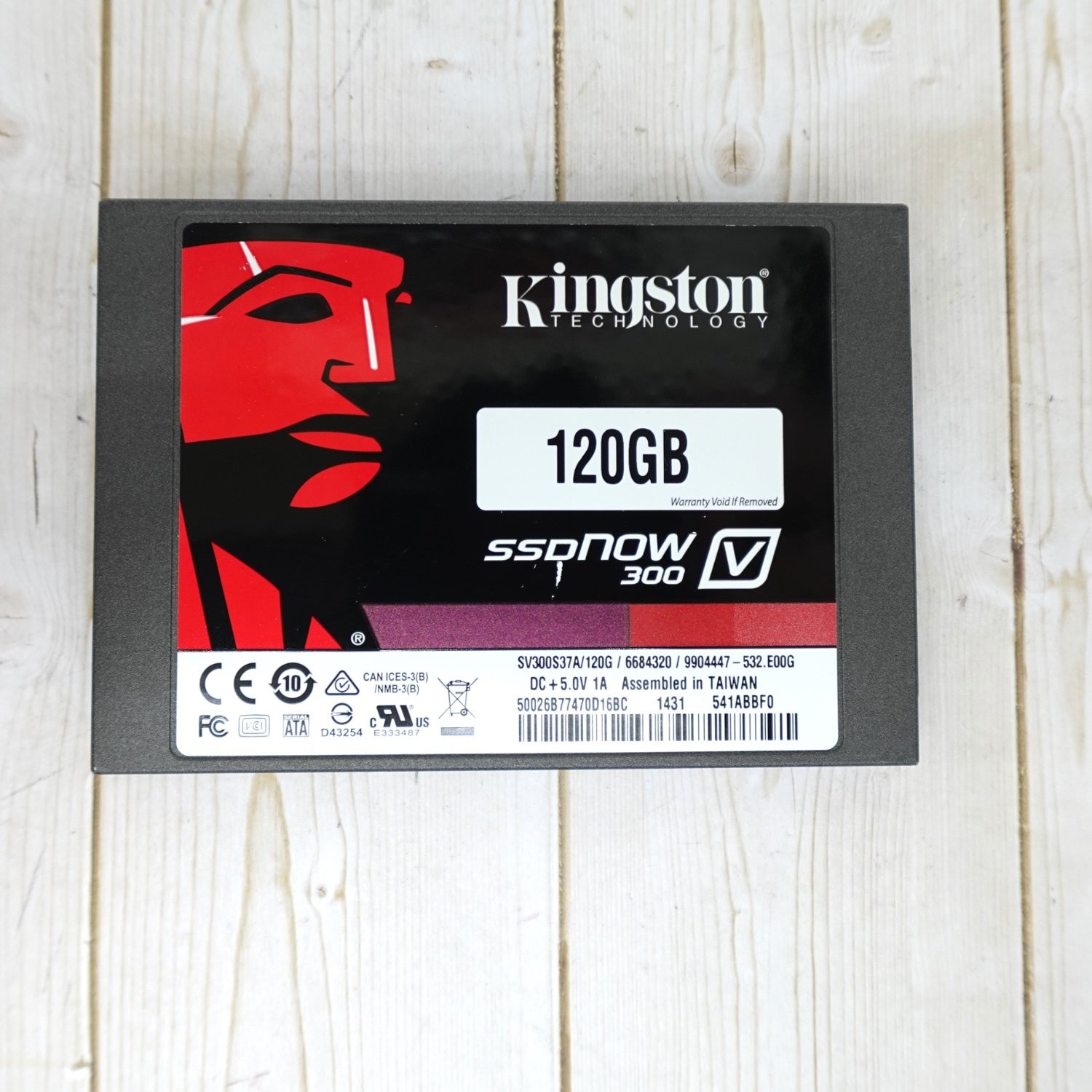 Kingston SSD Now V300 Internal Solid State Drive 2.5 in Gray SATA Interface