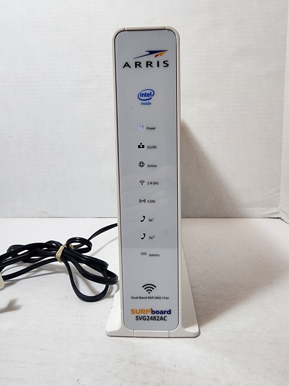 ARRIS SVG2482AC 24 x 8 DOCSIS 3.0 Voice Cable Modem with AC1750 Dual-Band Wi-Fi