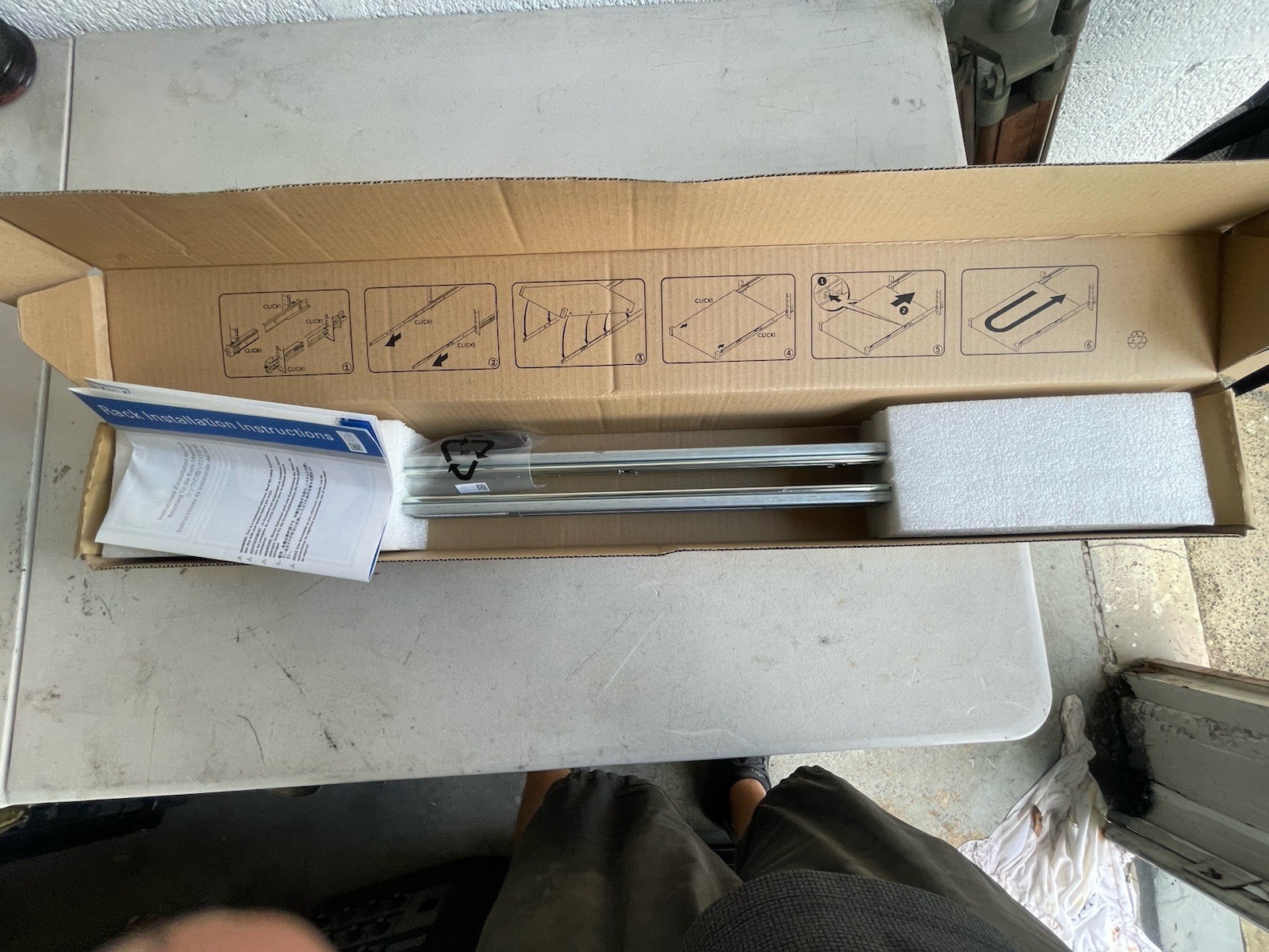 Dell PowerEdge R620 R630 R640 R420 R430 R320 R330 1U A7 Rails Kit CWJ0X 0CWJ0X