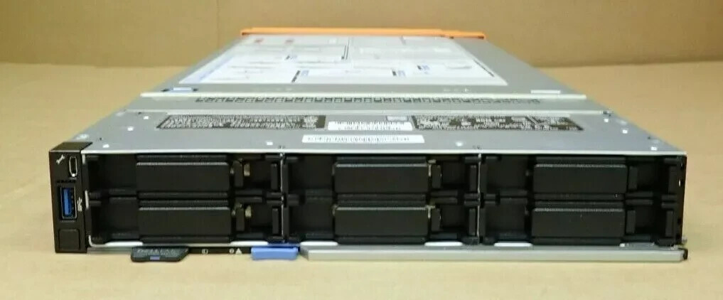 New Dell PowerEdge MX740C Configure-To-Order CTO Compute Sled No CPU/MEMORY/HDD