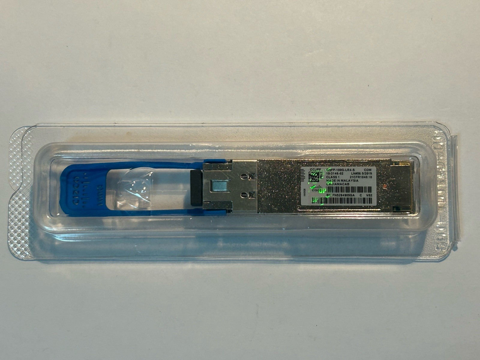 Cisco QSFP-100G-LR4-S 100GBase LR LC SMF Optical Transceiver Module