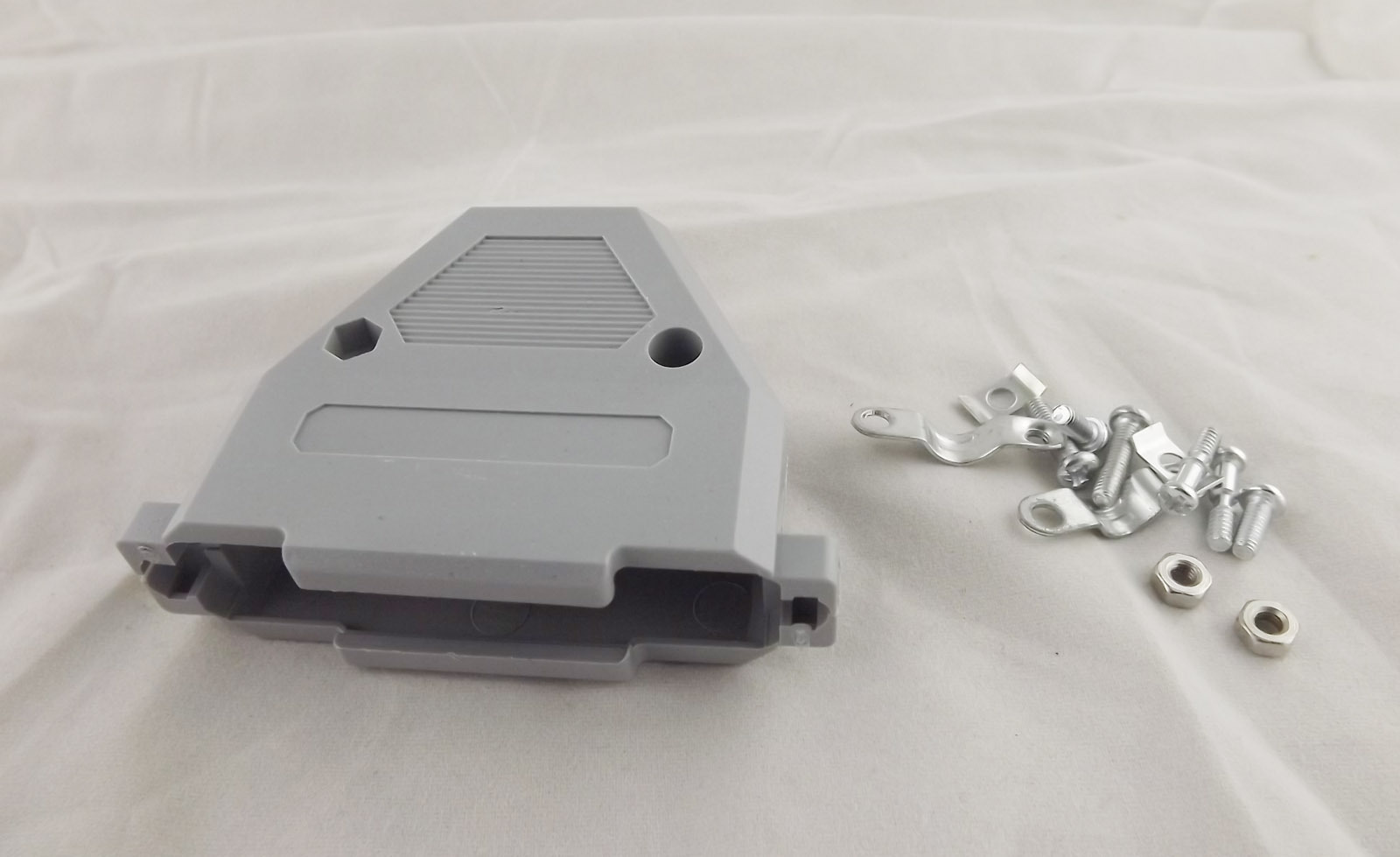 10x D-SUB Plastic Hood Cover Backshell & Screws for D-Sub 37 Pin DB37 DB62 62Pin
