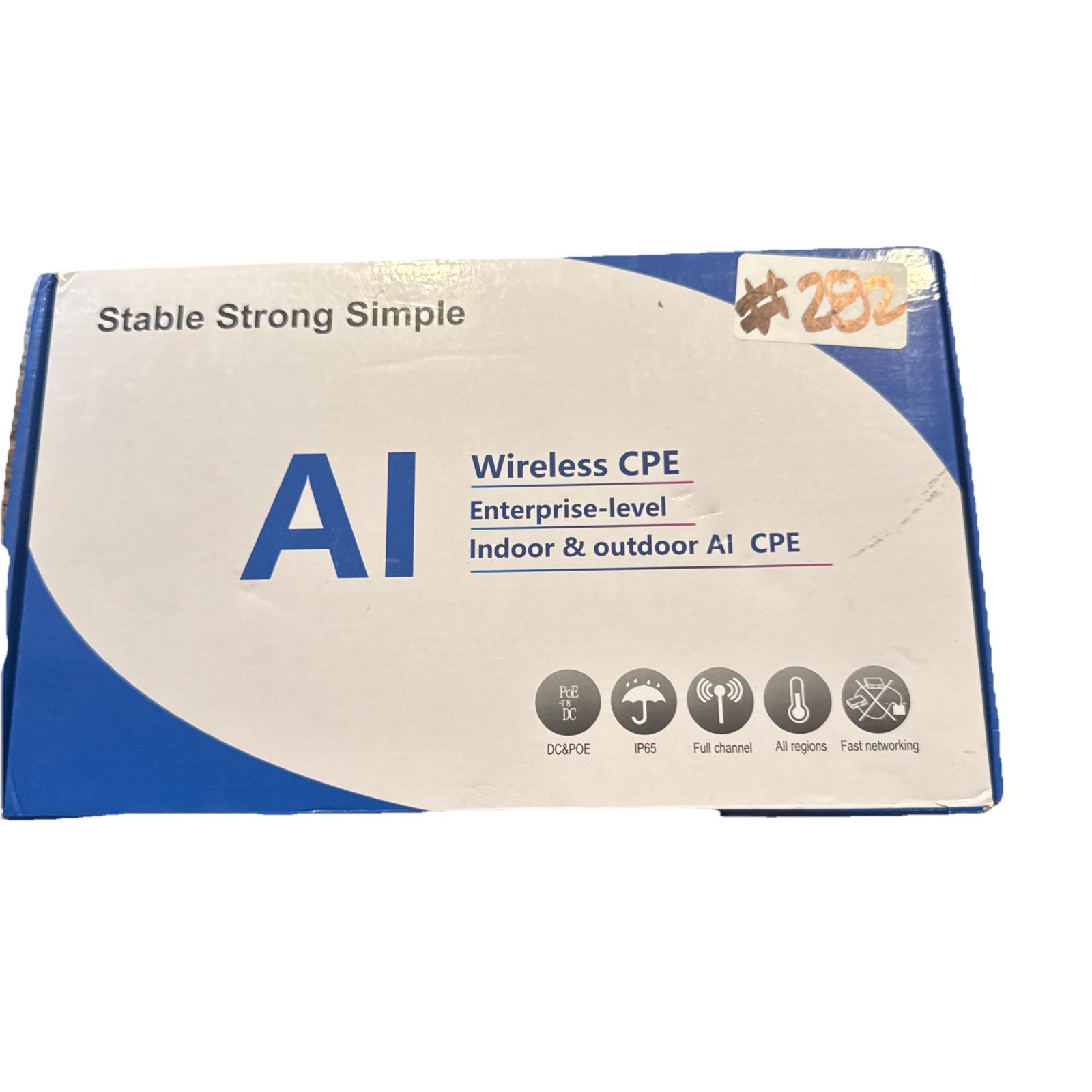 Ai Wireless CPE Smarty Wireless Bridge Adolev 3KM 5.8G Point to Point Outdoor