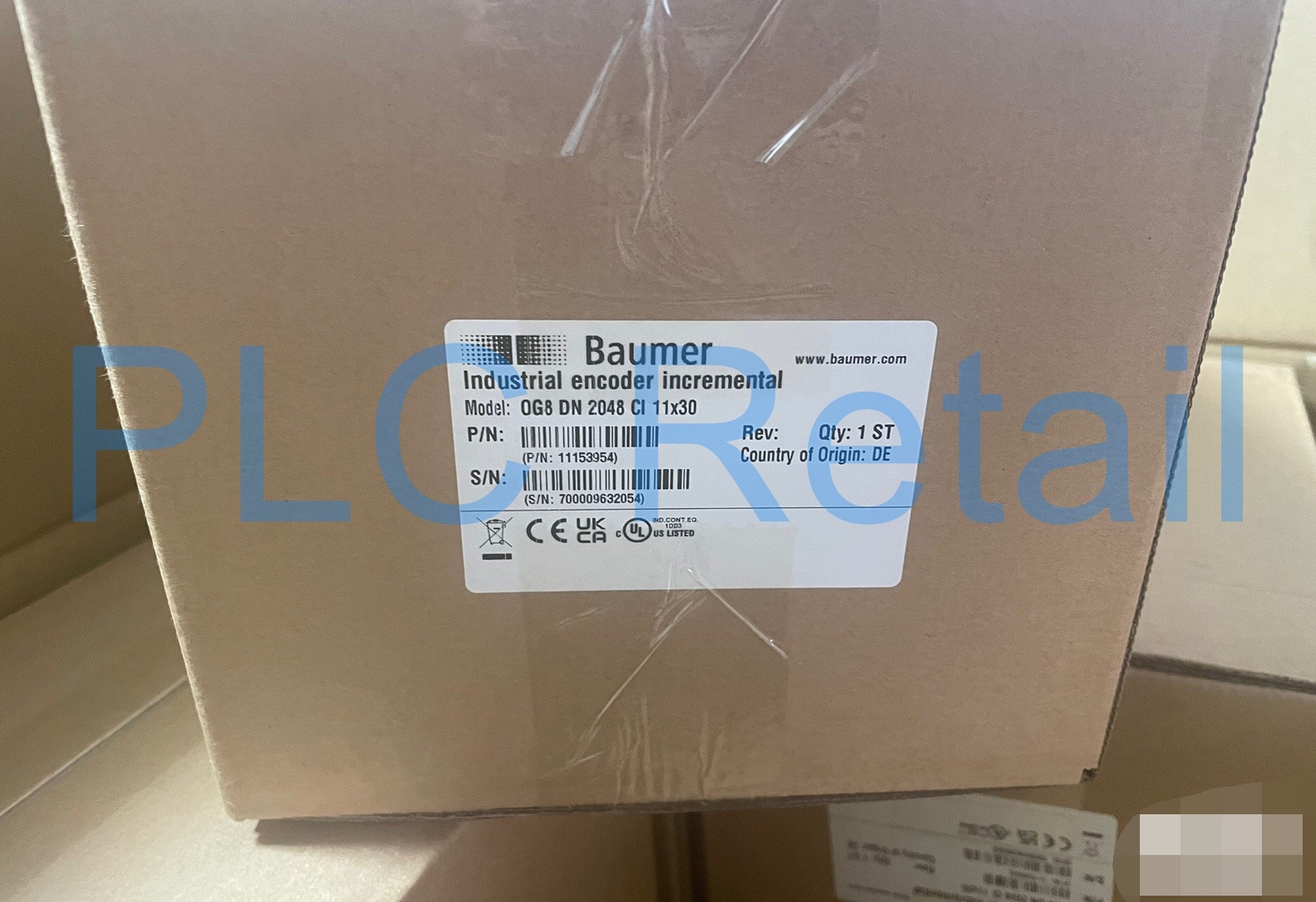 1PCS NEW Baumer encoder OG8 DN 2048 CI 11x30 Fast delivery