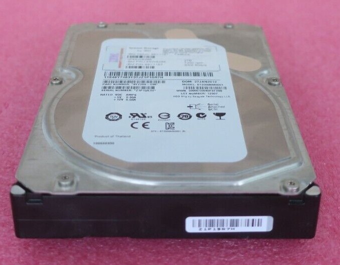 IBM Seagate 2TB 7.2K SAS 6Gb/s 3.5" 64MB Cache Hard Drive HDD 45W8286 99Y1167