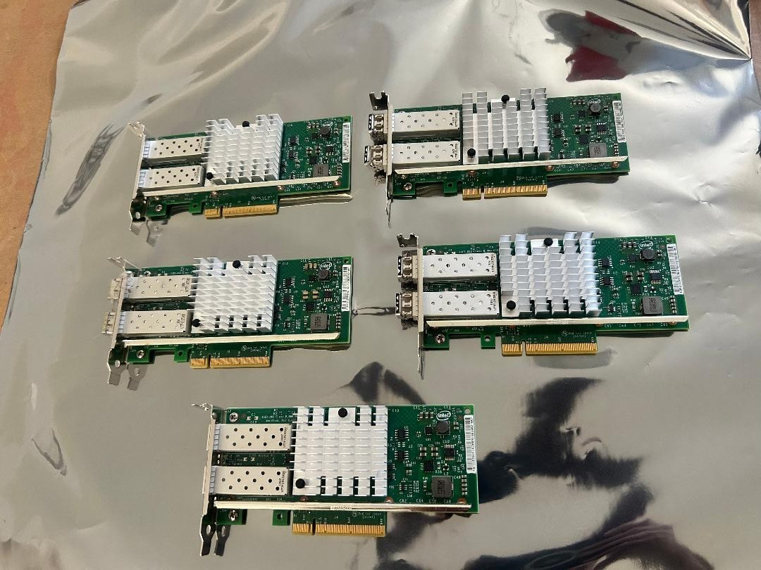 Qty.5 IBM 2 Port 49Y7962 Server Network Adapter Card