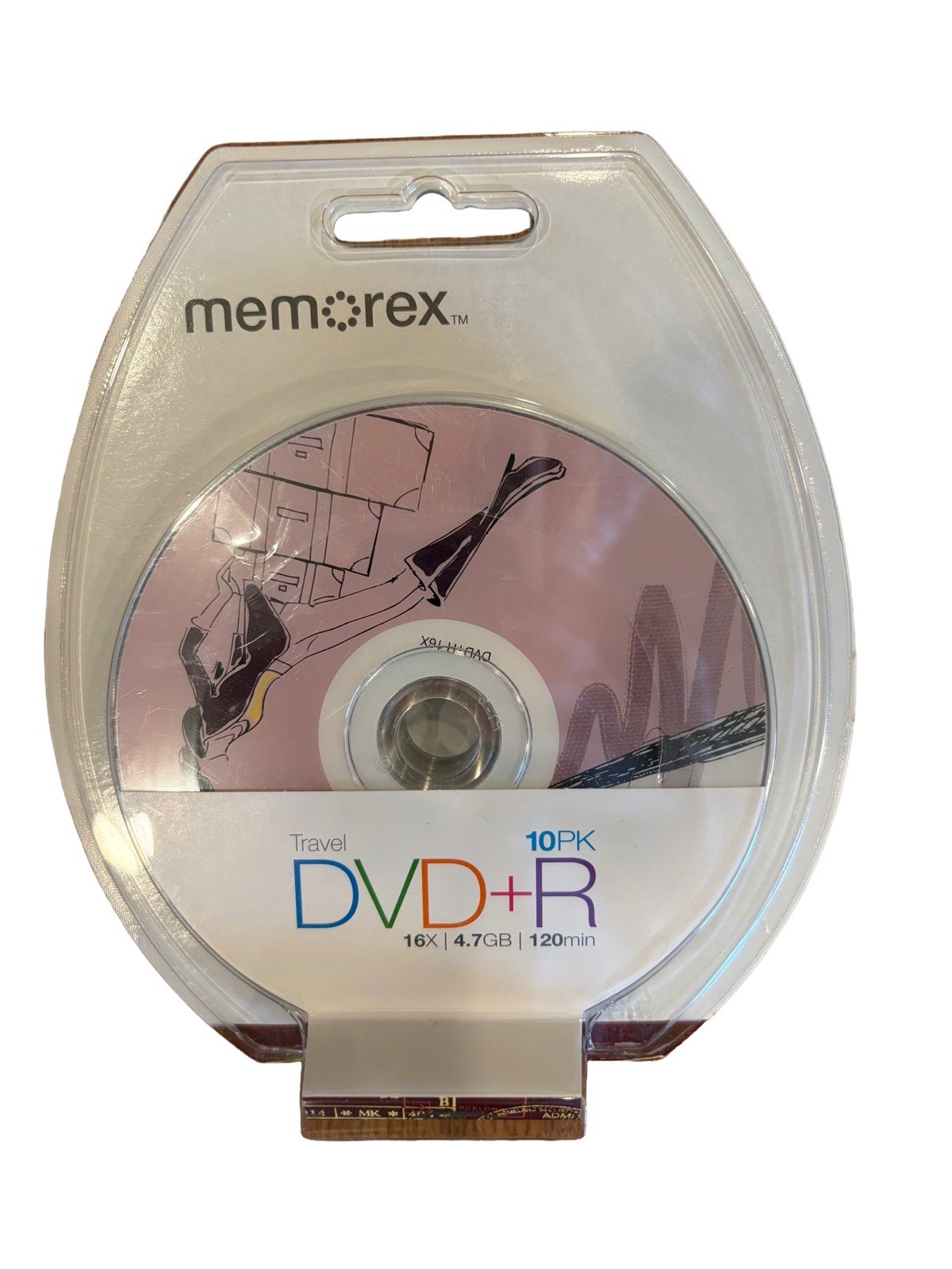 Memorex Travel DVD+R 16x Recordable Discs (10-Pack)