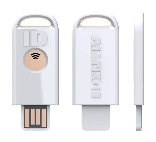 Identiv W128482615 905601-6 uTrust FIDO2 NFC Security Key+ USB-A ~E~