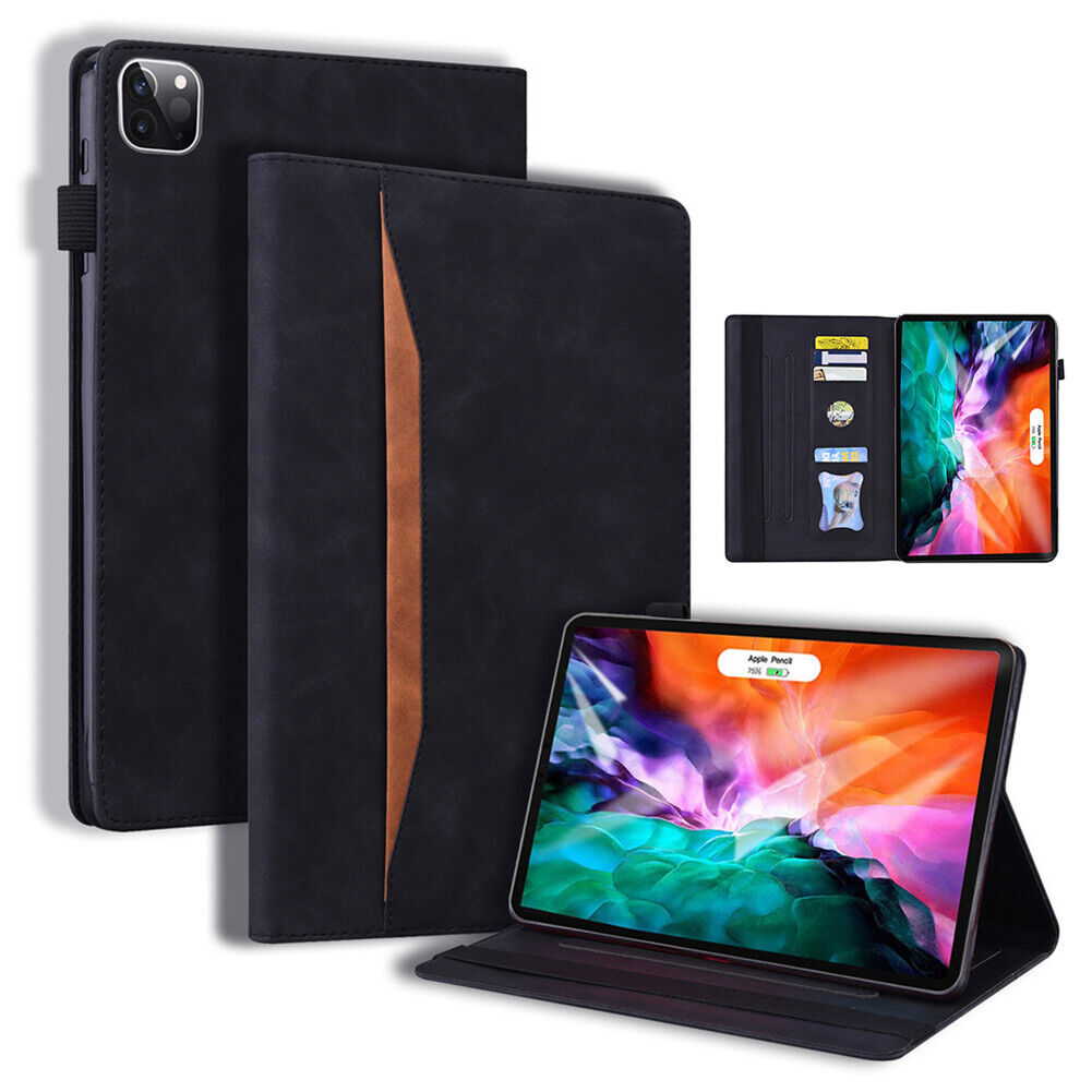 2024 Leather Flip Stand Case Card Cover For Apple iPad Pro 11" 13" Air 11" 13"