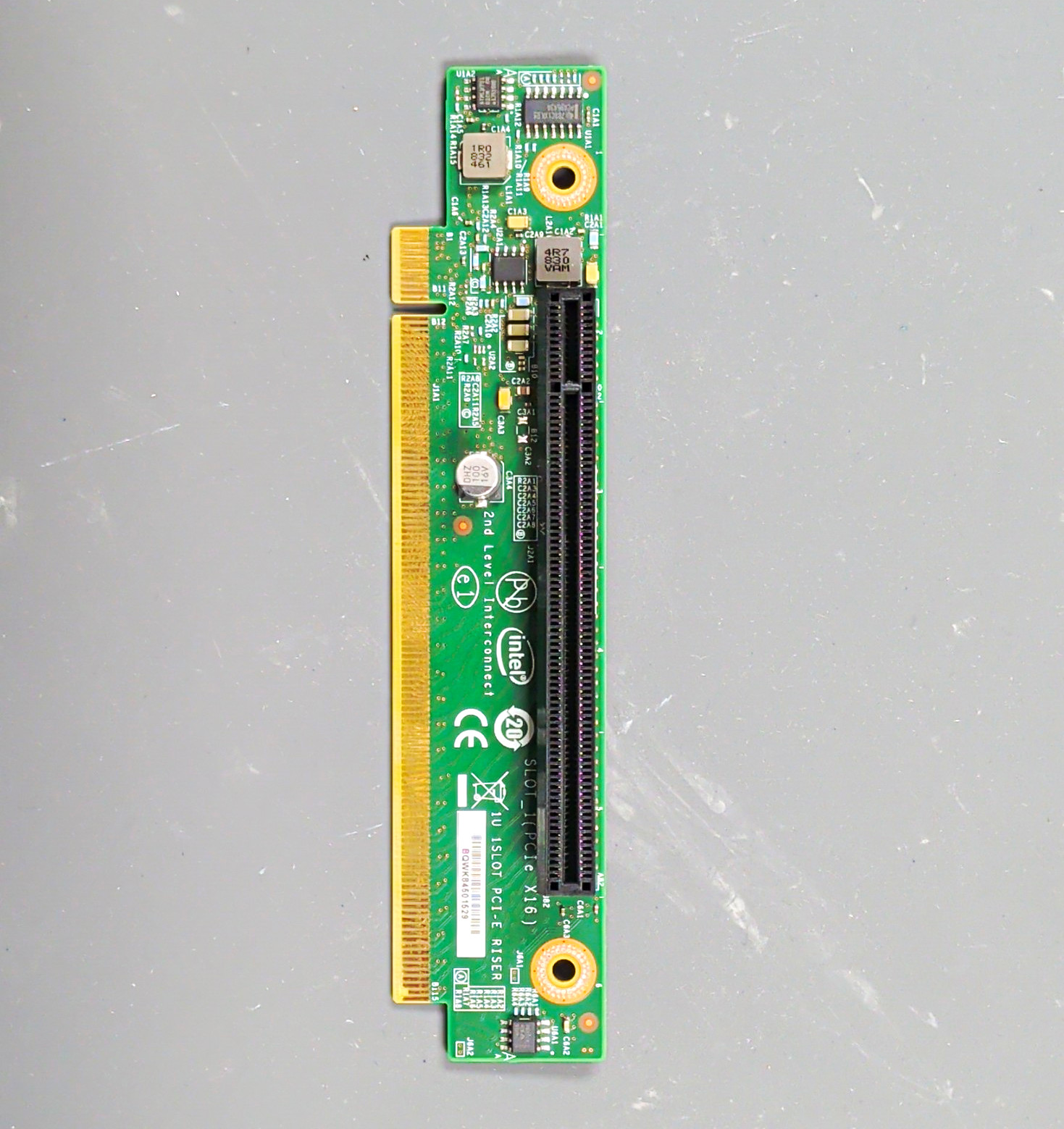 Intel 1U 1 Slot PCI-E Riser Card PCIe x16 Model 1U 1 SLOT PCI-E RISER