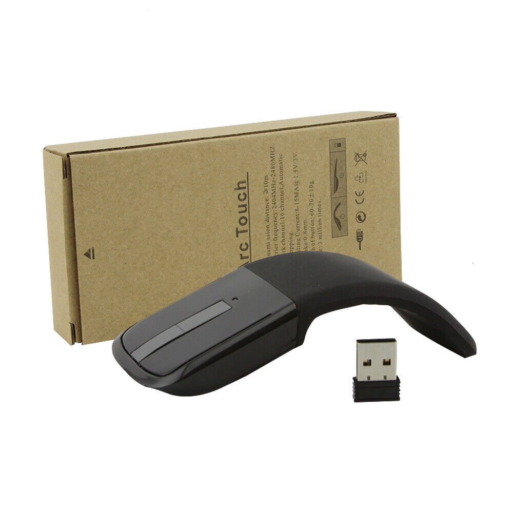 Foldable Bluetooth Wireless Mouse Slim Arc For Microsoft Surface PC Laptop Mac