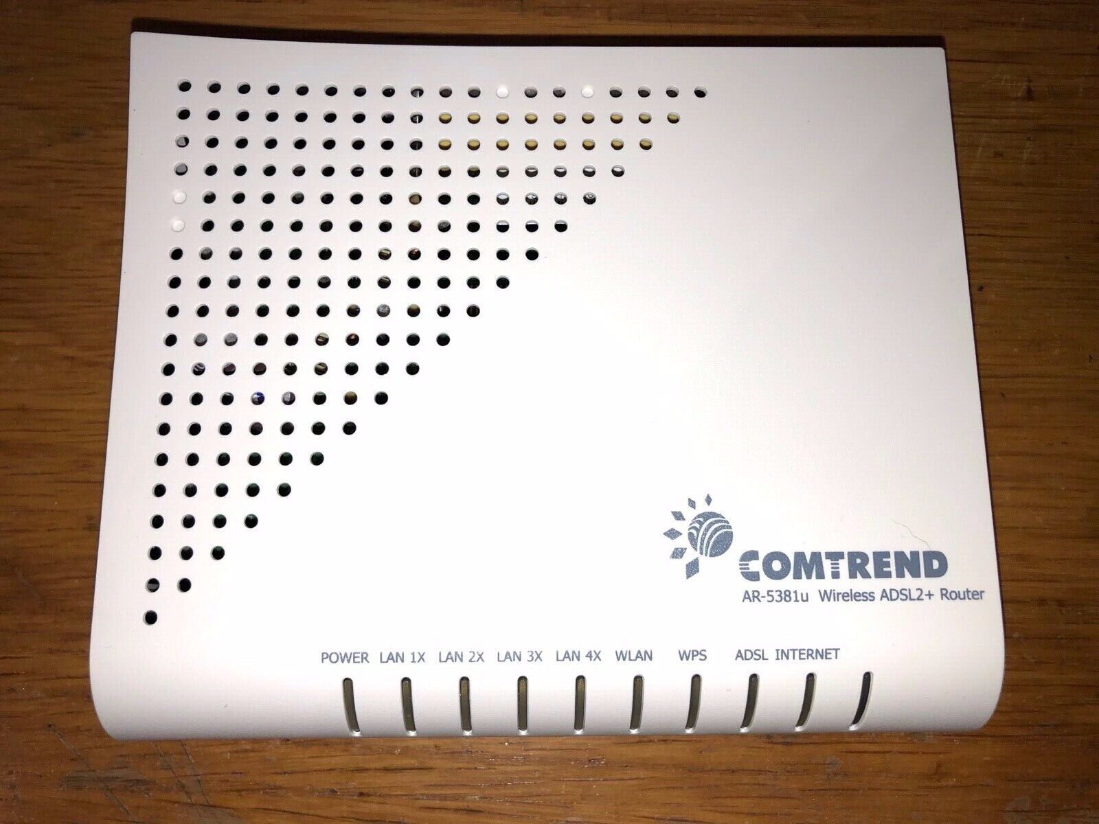 Comtrend Wireless ADSL2+ Router Model AR-5381u Power Supply Line Cables