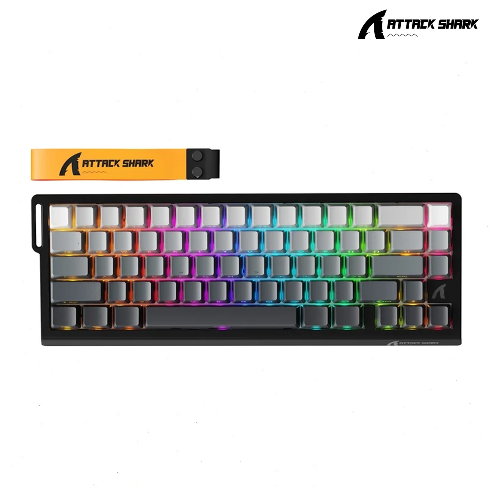 ATTACK SHARK X68 PRO HE Tri-Mode Magnetic Gaming Keyboard 8K RGB 66 Keys
