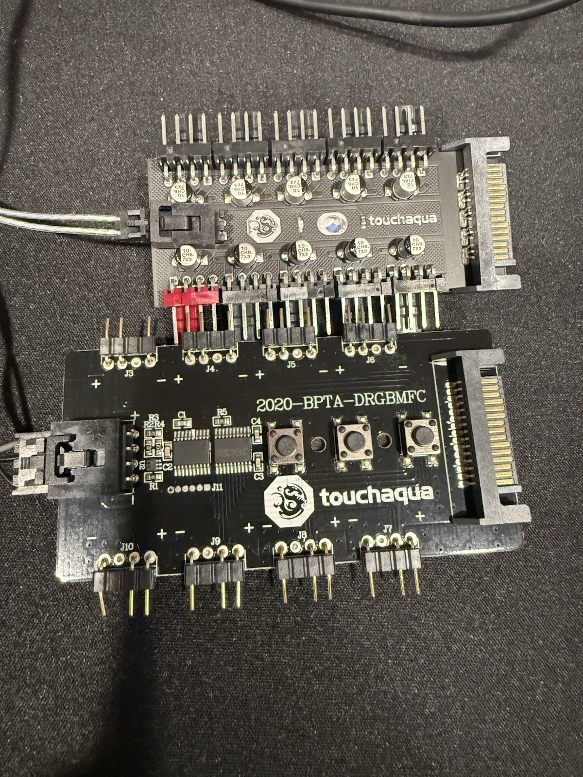 Bitspower Touchaqua RGB Fan Controller Hub SATA PC Computer