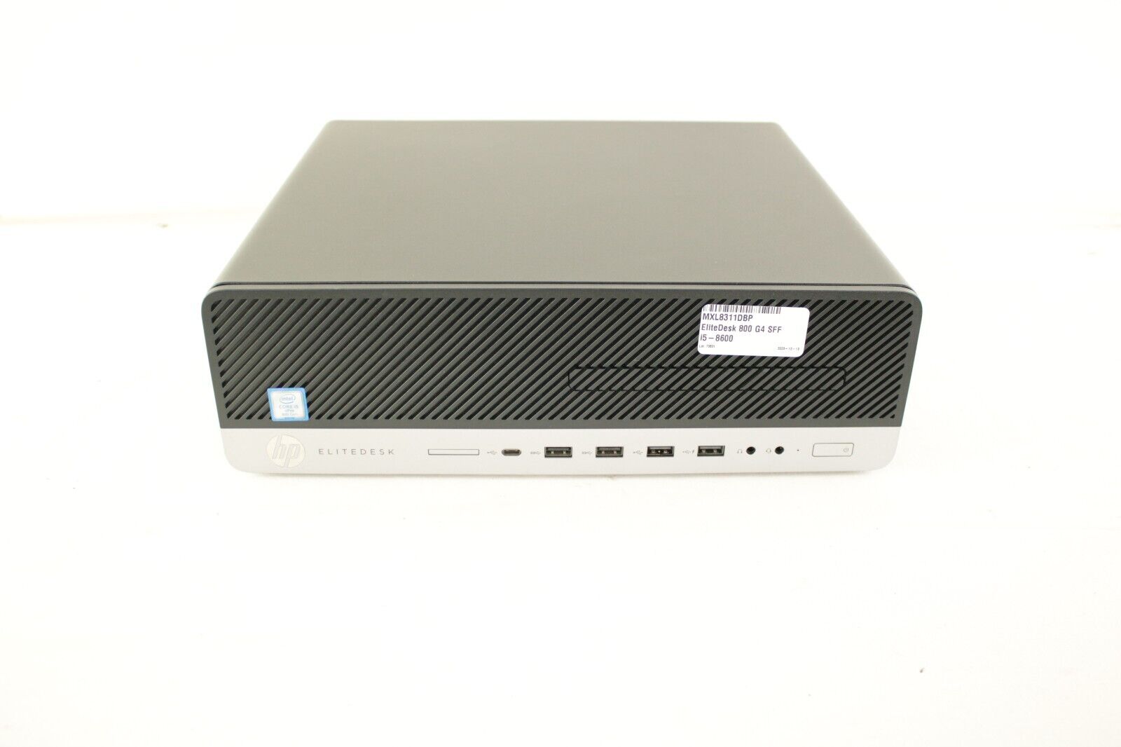 HP EliteDesk 800 G4 SFF w/ Core i5-8600 CPU @3.1GHz 16GB RAM - No HDD/SSD or OS