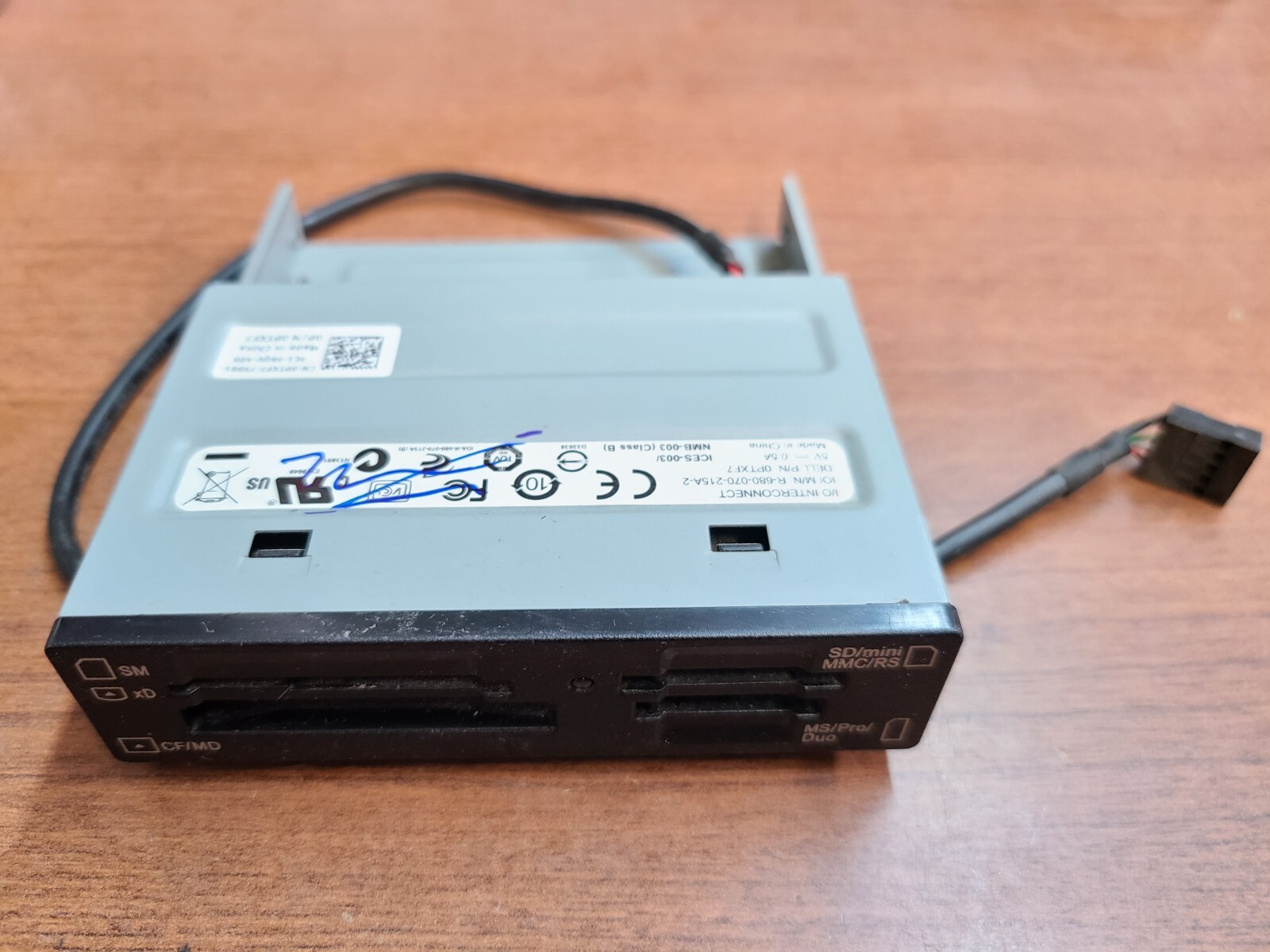 ORIGINAL DELL INSPIRON 570 DESKTOP BAY W/ INTERNAL USB HEADER CABLE PTXF7 0PTXF7