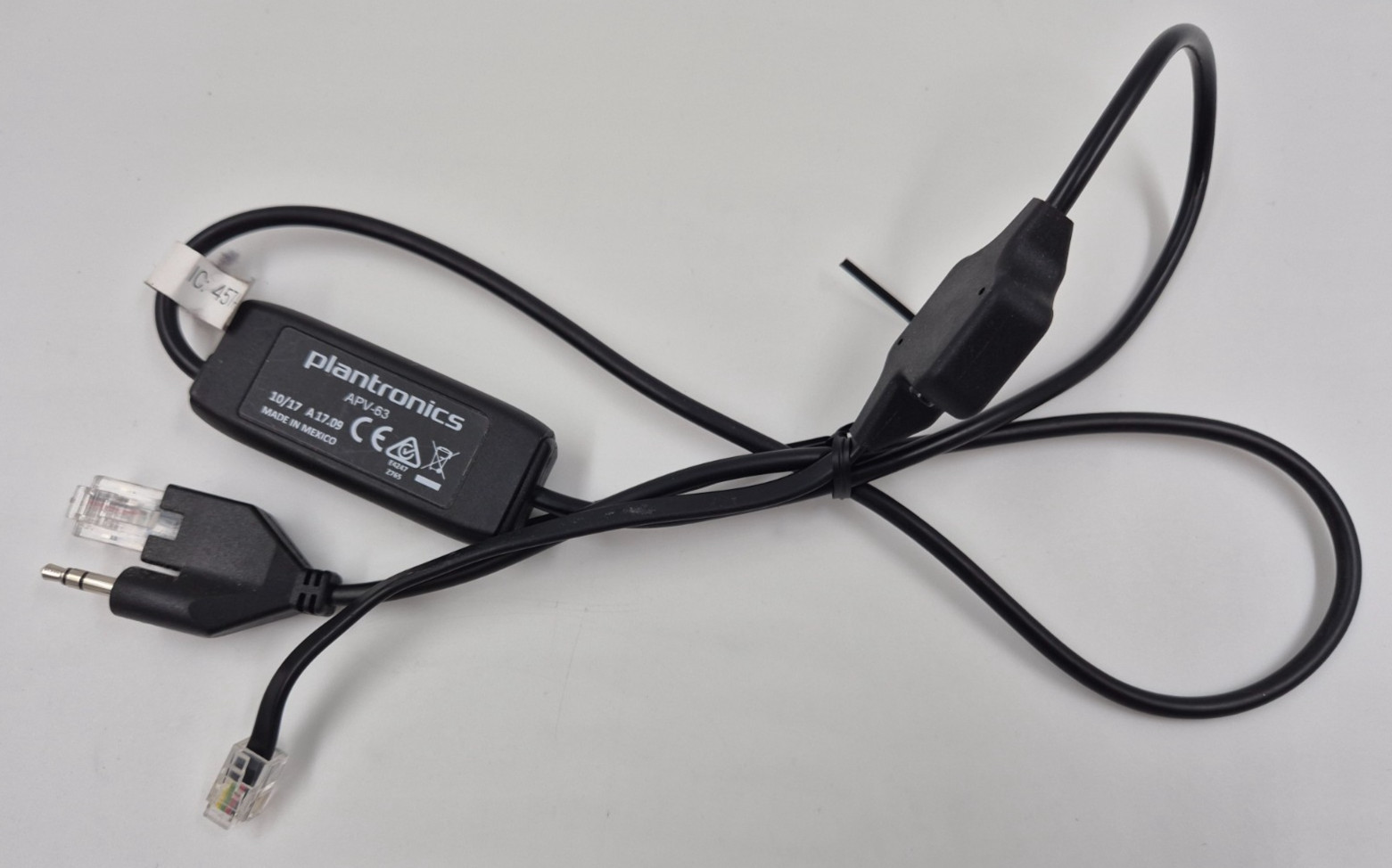 Plantronics APV-63 (Avaya) Electronic Hook Switch (EHS) Cable