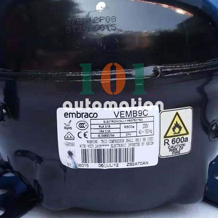 1PCS FOR EMBRACO Variable frequency refrigerator compressor VEMB9C 230V