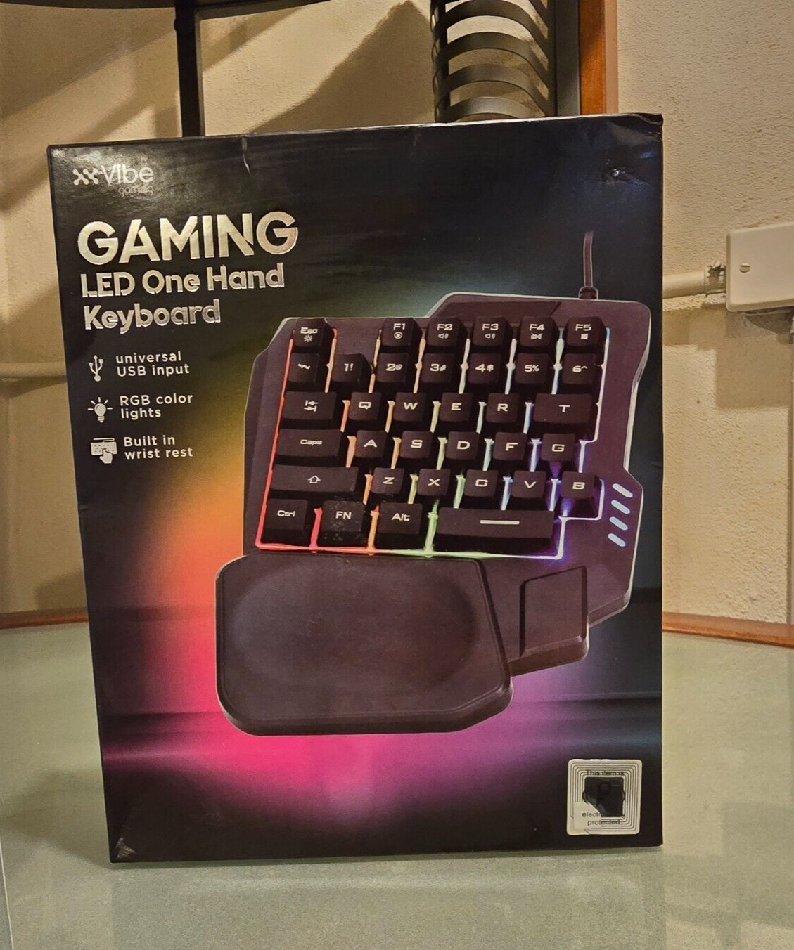Vibe Gaming LED One Hand Keyboard