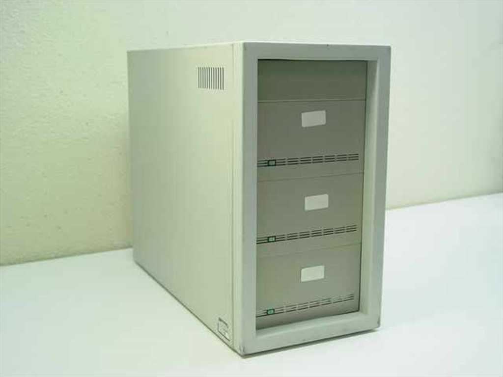 JMR Electronics CD70-001 Rev K SCSI Hard Drive Caddy Enclosure 3x Micropolis HDD