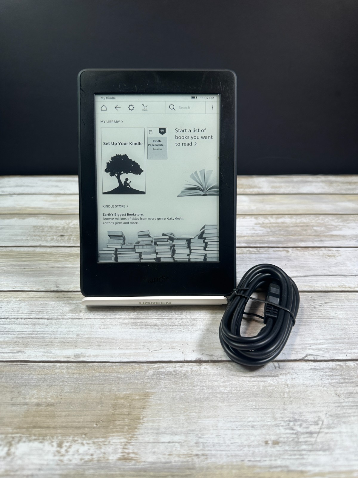 Amazon Kindle (7th Gen.) DP75SDI 4GB Wi-Fi 6" eReader Works