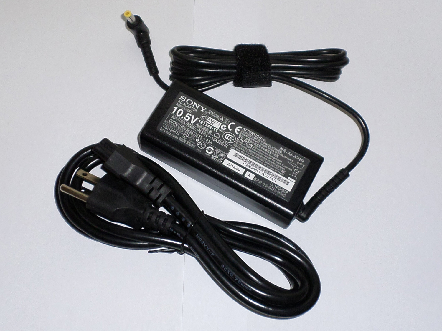 Original Power Supply Charger For SONY VGP-AC10V8 AC10V7 Touchscreen 10.5V 4.3A