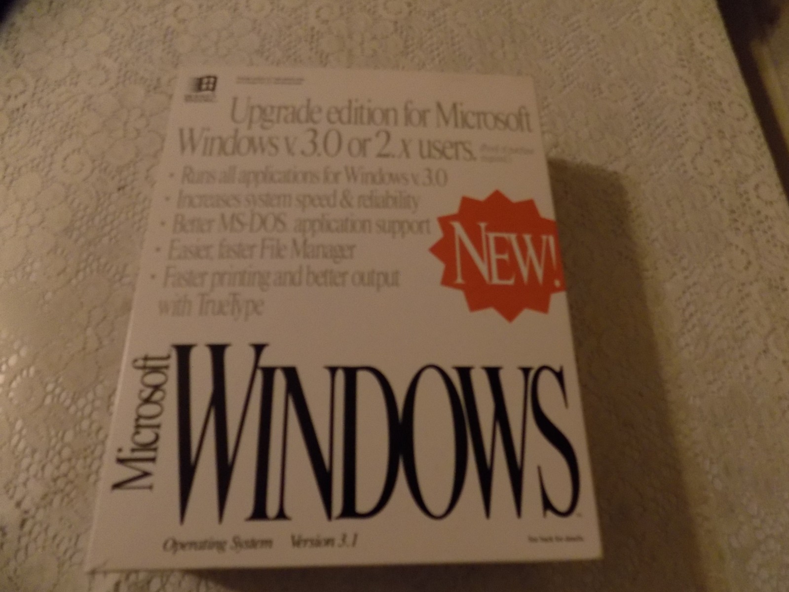 MICROSOFT WINDOWS V3.10 MANUAL 5.25" DISKETTES COLLECTIBLE 050-031-620  NICE