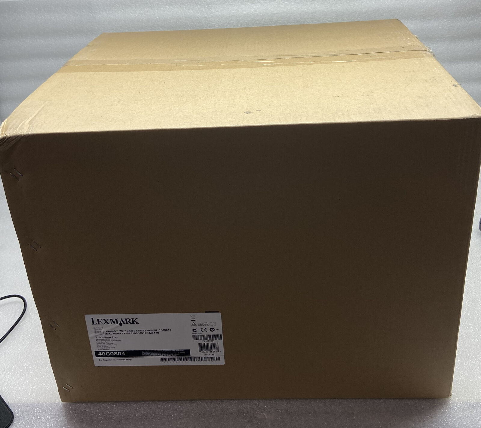 New Lexmark 40G0804 High Capacity 2100 Sheet Paper TRAY MS710 MS711 MS810 MX710