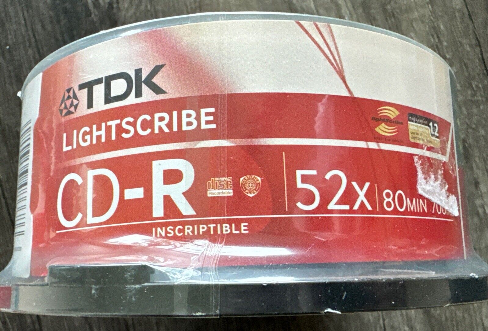 30 discs TDK LIGHTSCRIBE CD-R 52X 700MB 80 mins - Brand New, Custom-Burned Discs