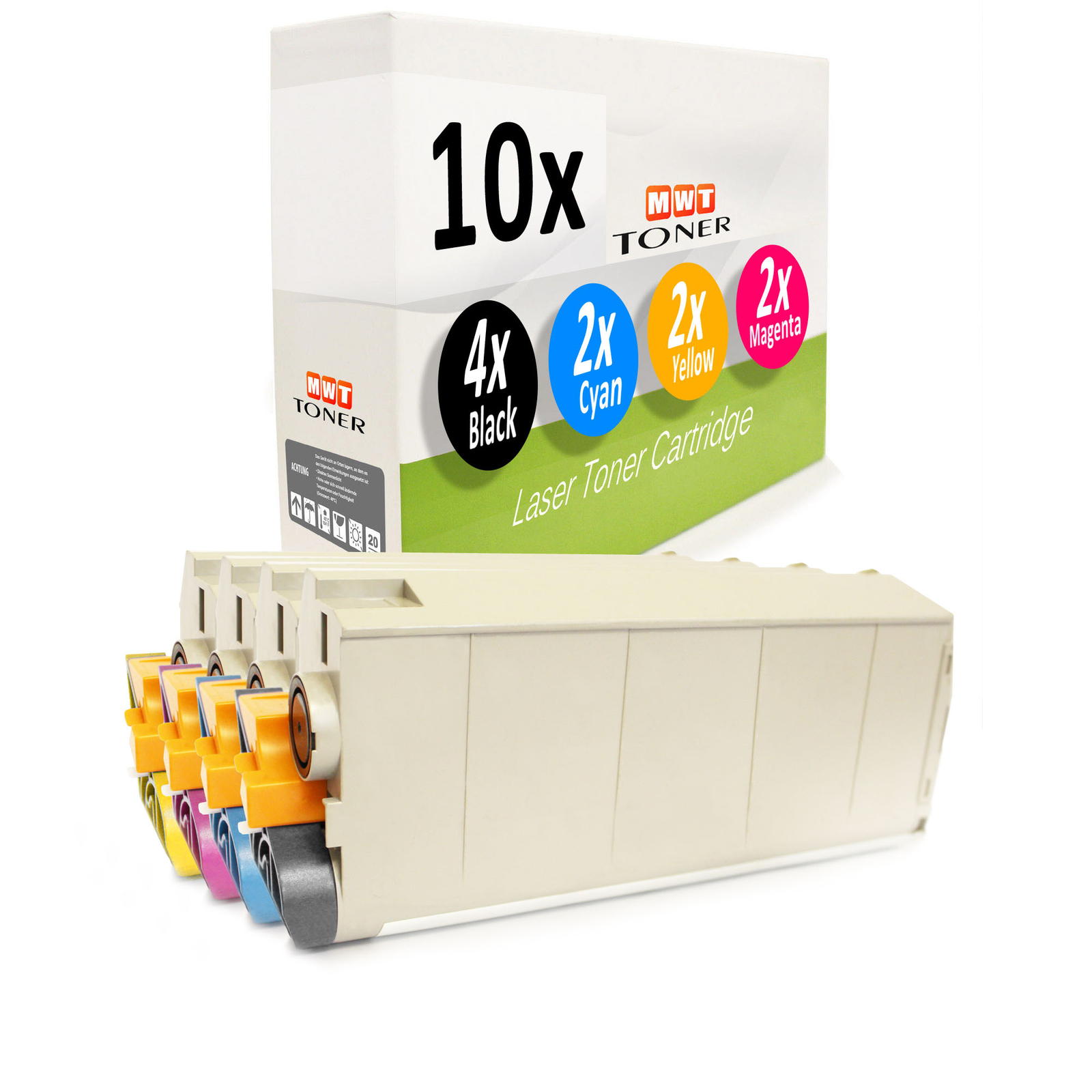 10x MWT Cartridge for OKI Executive 2024-N