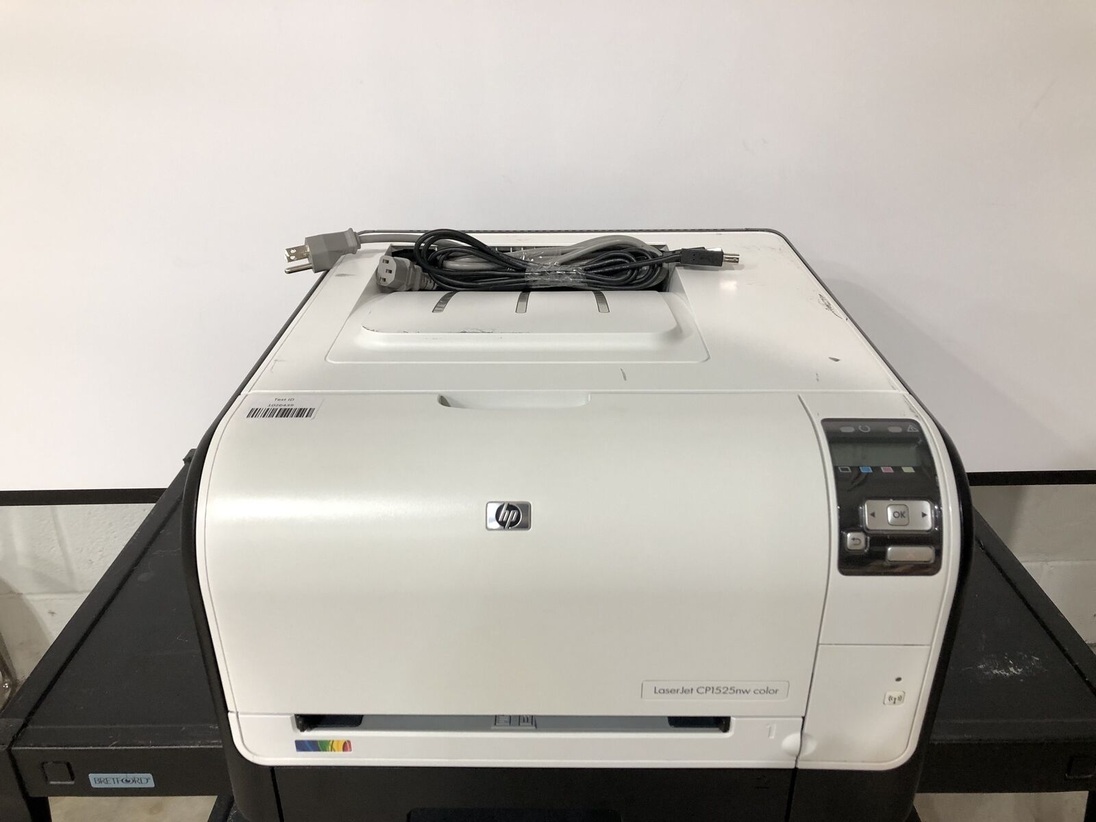 HP LaserJet CP1525nw color Workgroup Laser Printer with TONER, 3K