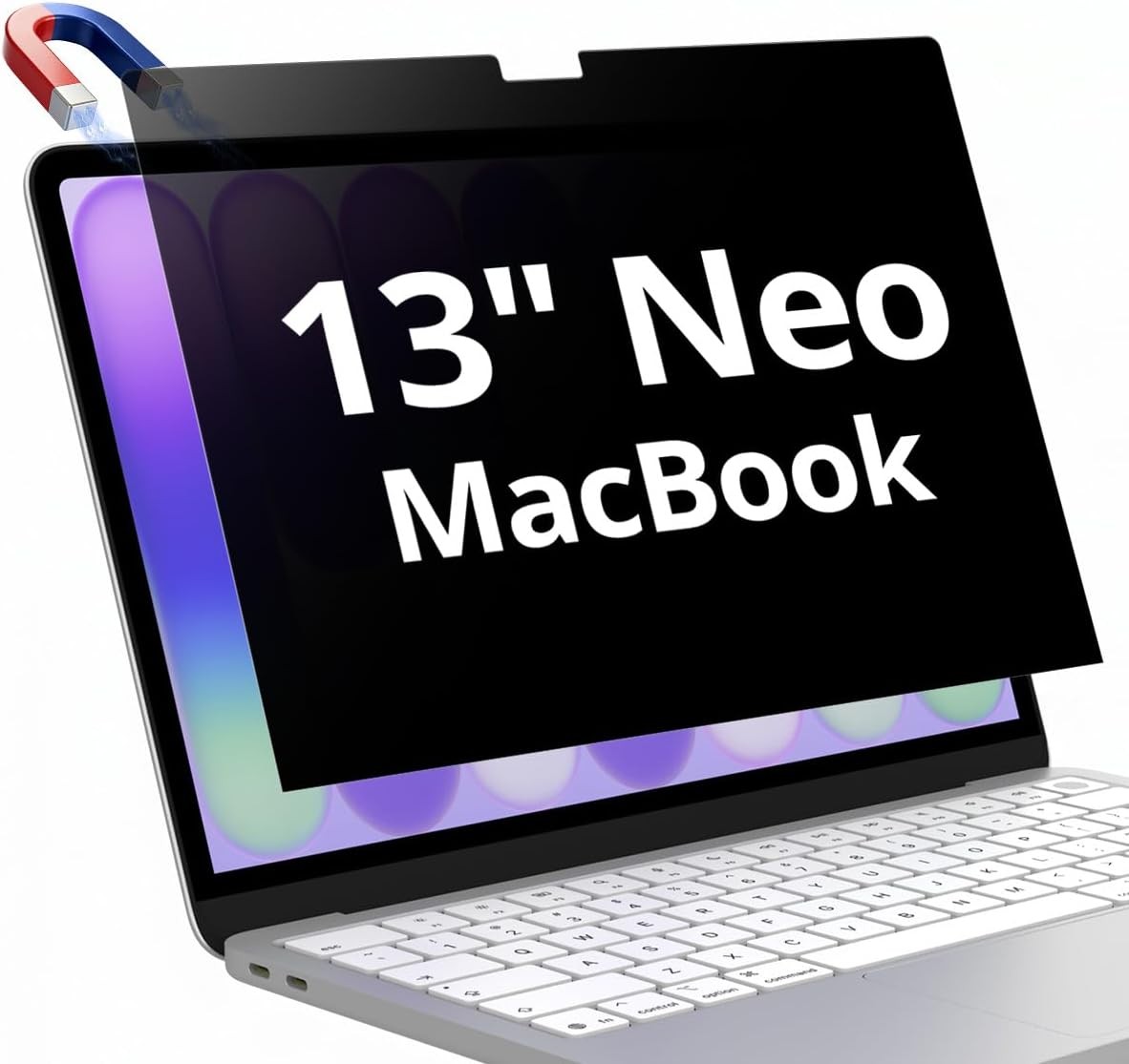 Privacy Screen Protector for MacBook Neo 13" 2026 Released, Magnetic Anti Glare