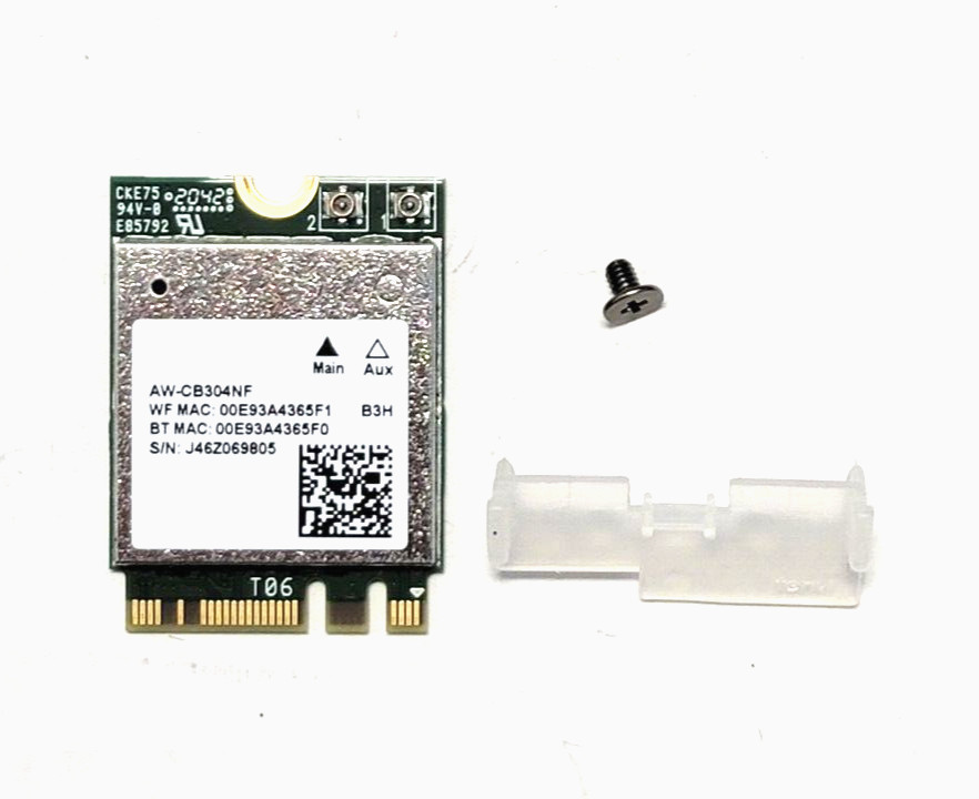 REALTEK AW-CB304NF PCIE WLAN BLUETOOTH WIFI CARD RTL8821CE