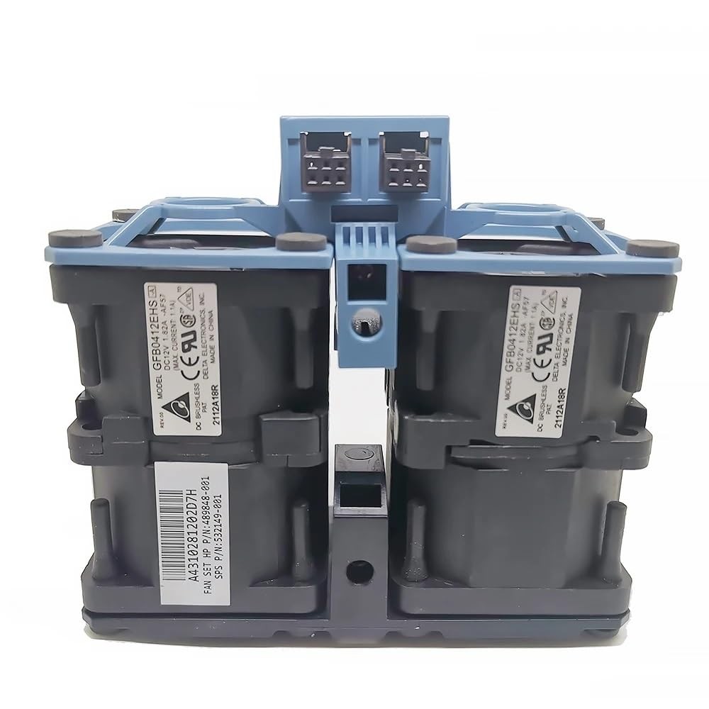 For Delta GFB0412EHS Server Fan FOR HP DL360 G6 360 G7 DC 12V 1.82 AP/N:489848