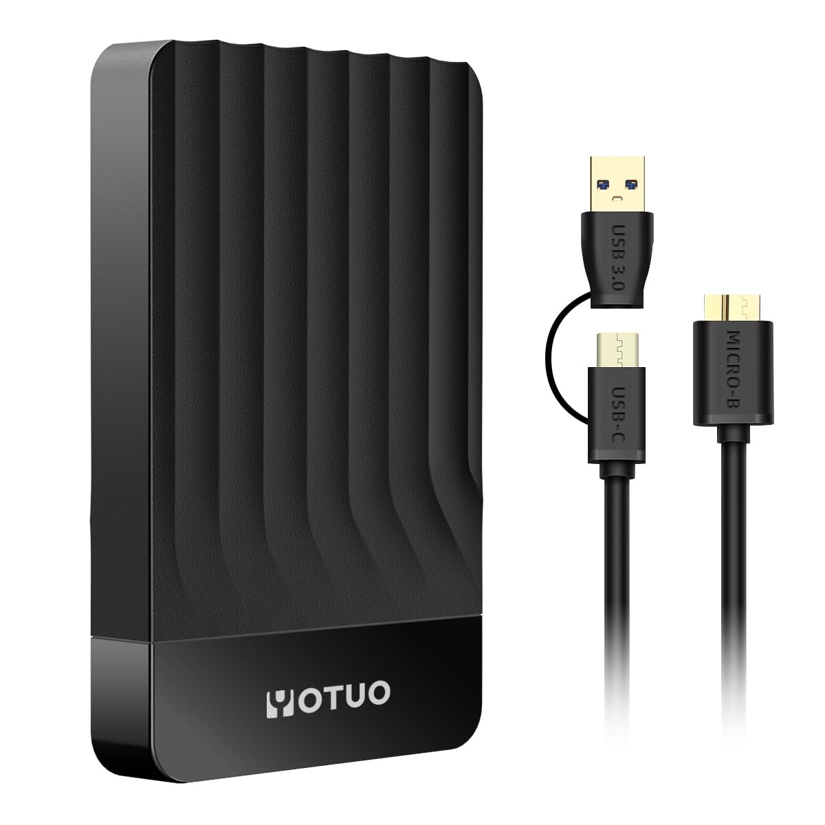 YOTUO 500GB External Hard Drive, Portable Storage Expansion HDD, USB 3.0 & US...
