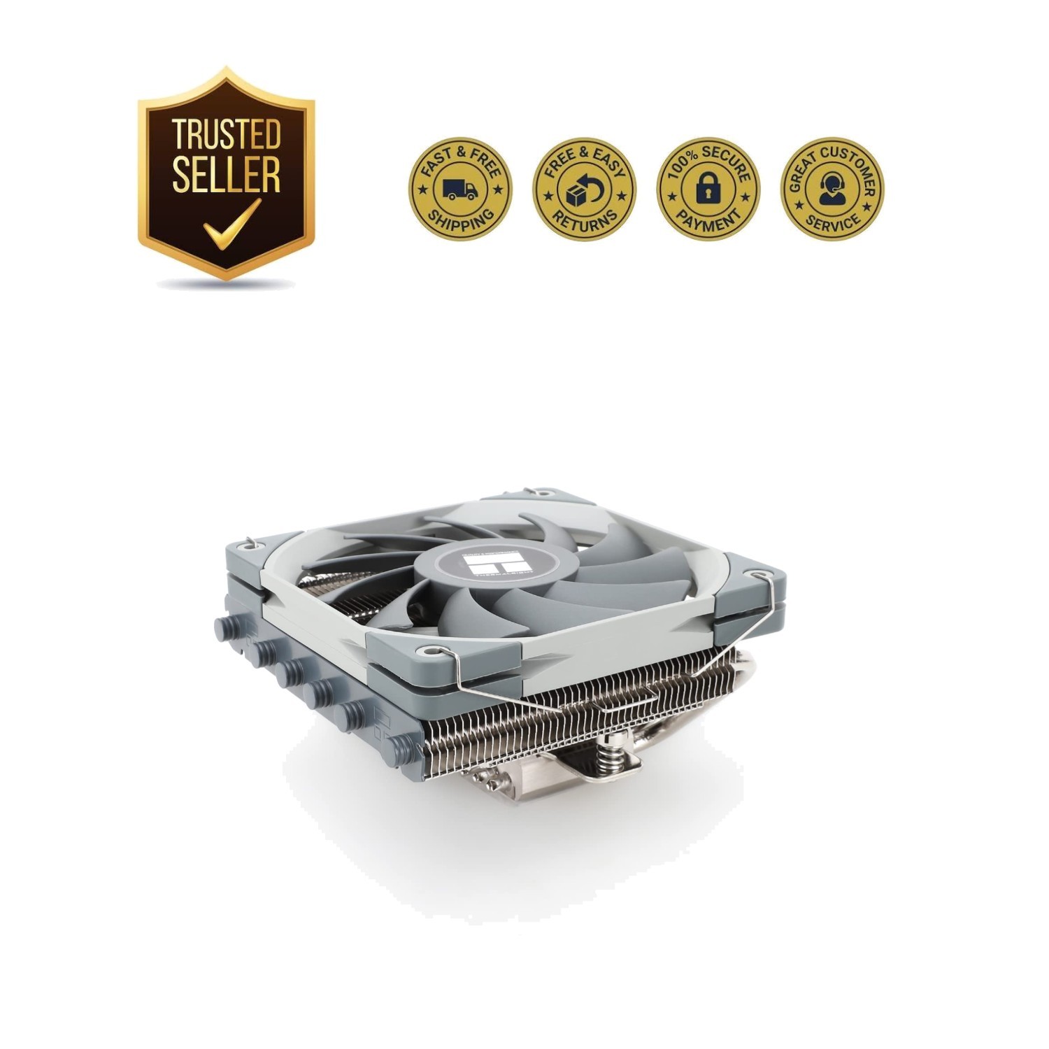Thermalright AXP120-X67 Low Profile CPU Air Cooler with Quite 120mm TL-C12015...