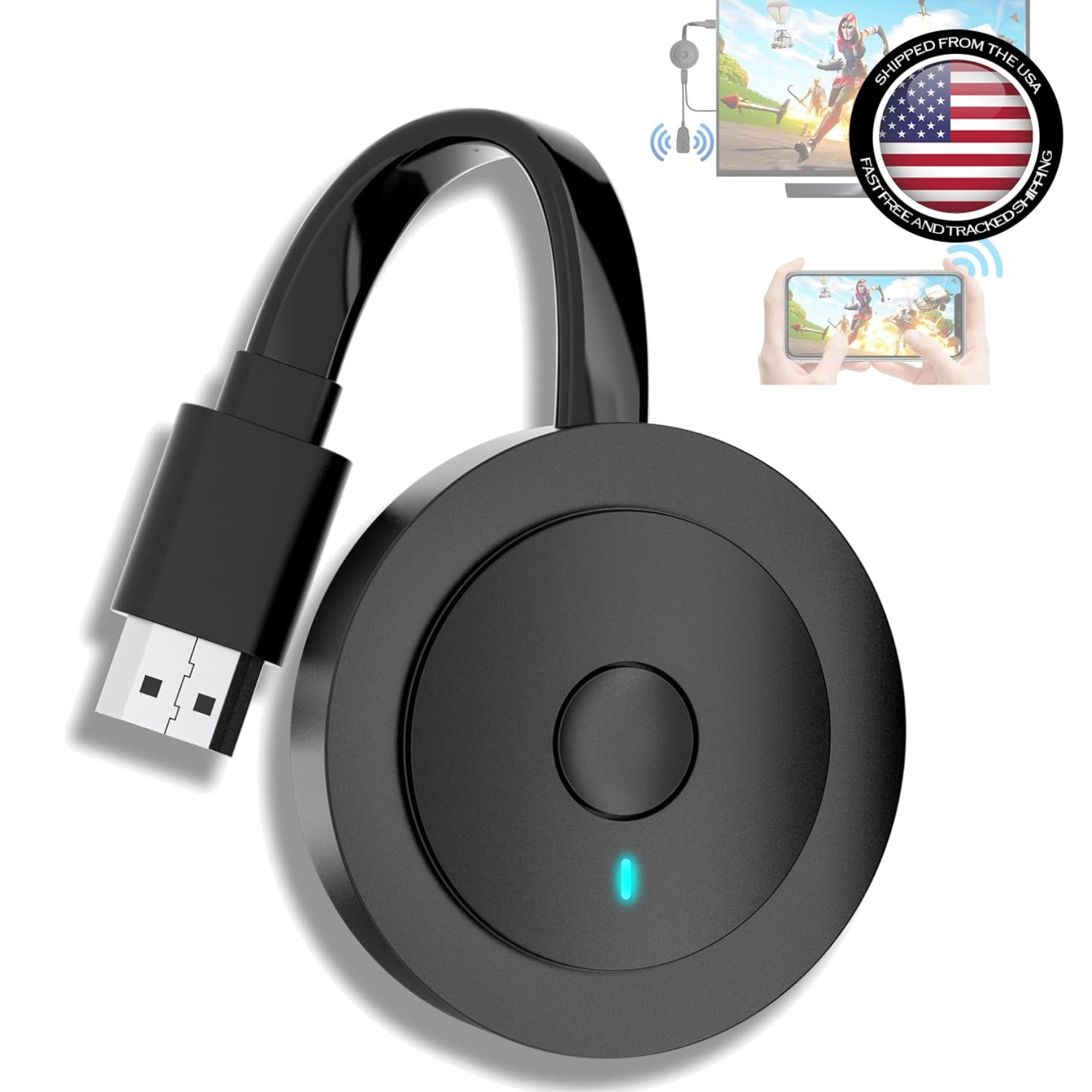 4K Wireless HDMI Adapter: Instant Streaming for Your Favorite Shows & Apps