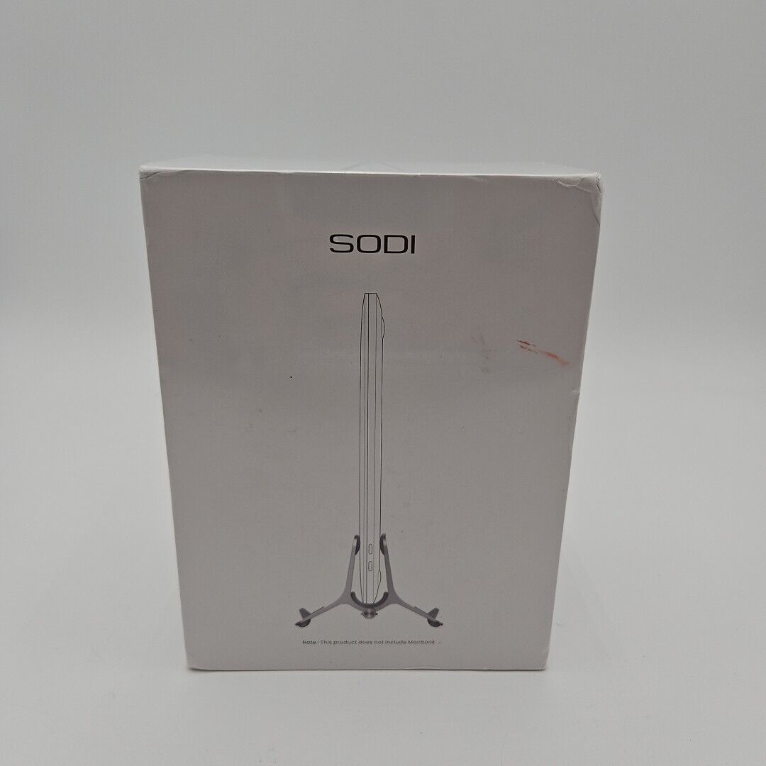 SODI Vertical Laptop Stand for Desk Gravity Auto Lock Vertical MacBook Stand ...