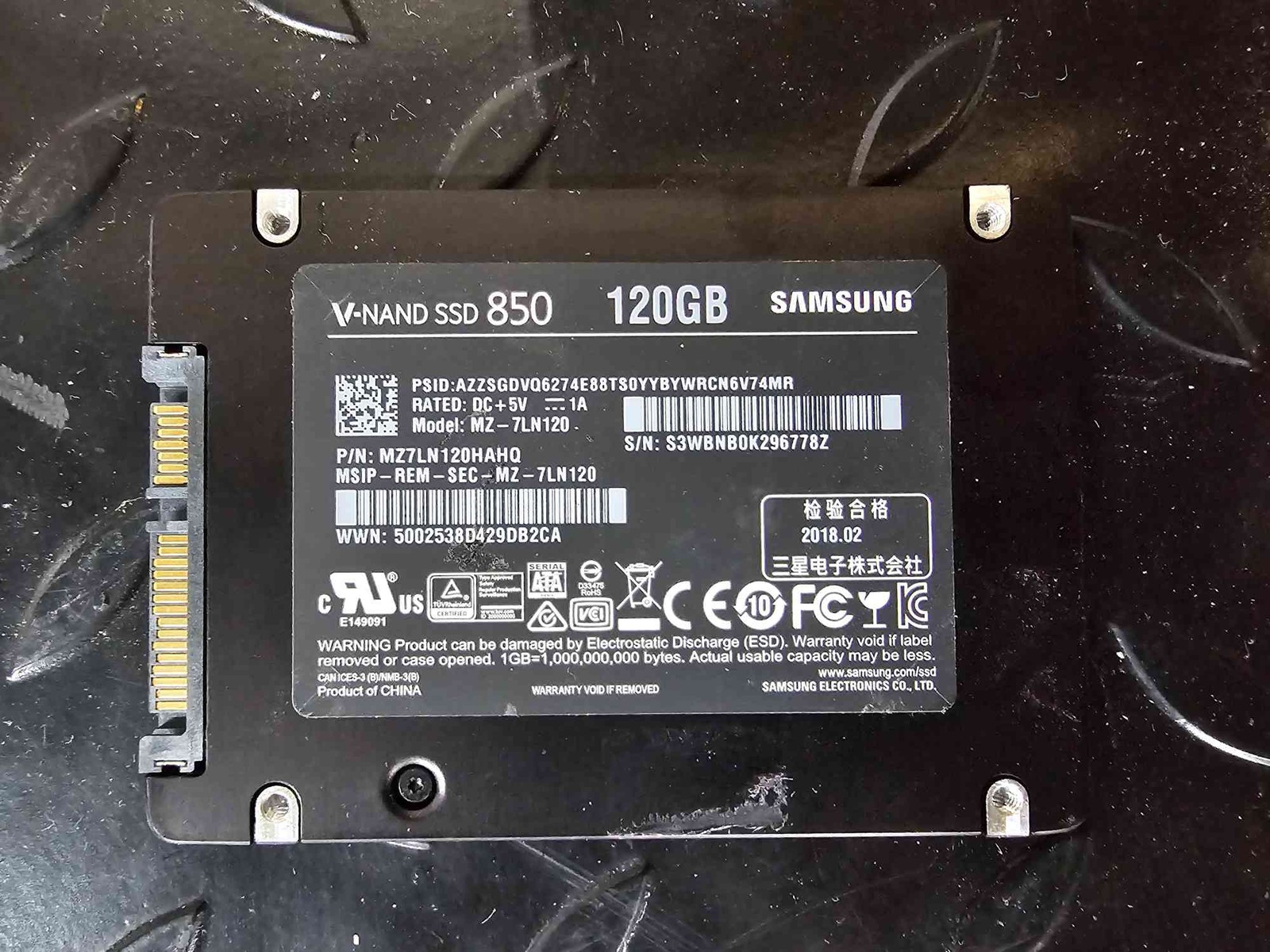 SAMSUNG MZ-7LN120