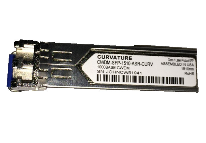 Curvature transceiver CWMD-SFP-ASR-CURV Class Laser Product 1000 Base -CWDM 