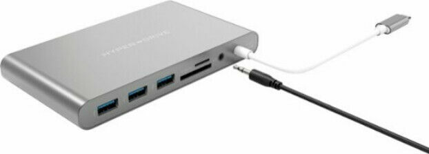 Hyper - HyperDrive 9-Port Universal USB-C Hub - USB-C Docking Station for Lap...