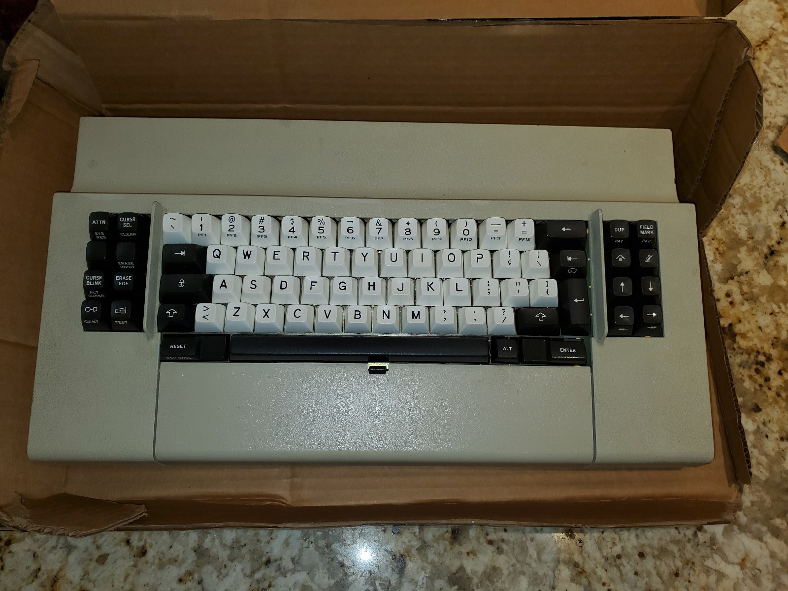 IBM 3270 Keyboard Beam Spring - With Manual - Vintage Rare Beamspring
