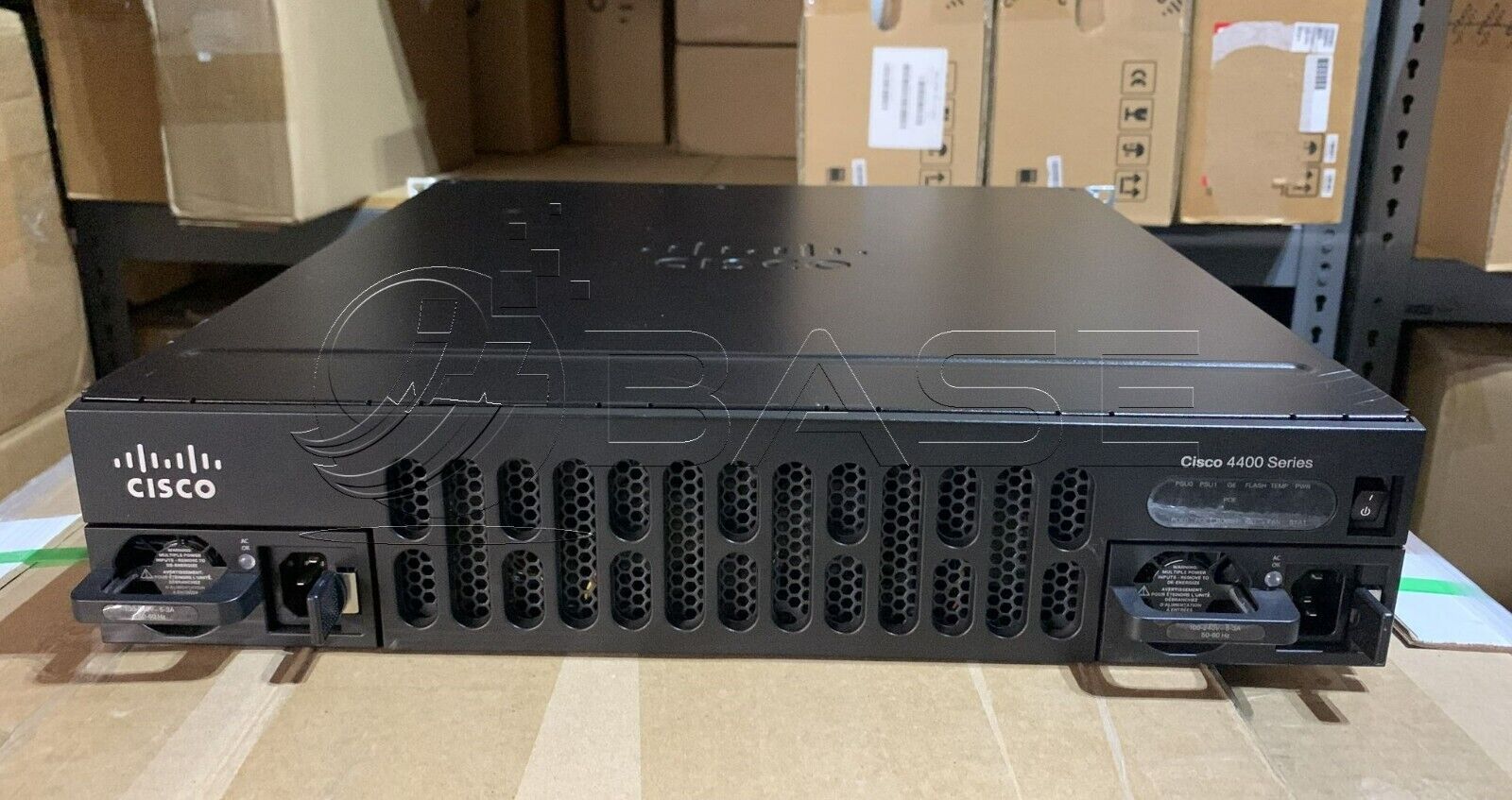 Cisco ISR4451-X-VSEC/K9 4451 VSEC Bundle Router w/ PVDM4-64 Dual Power