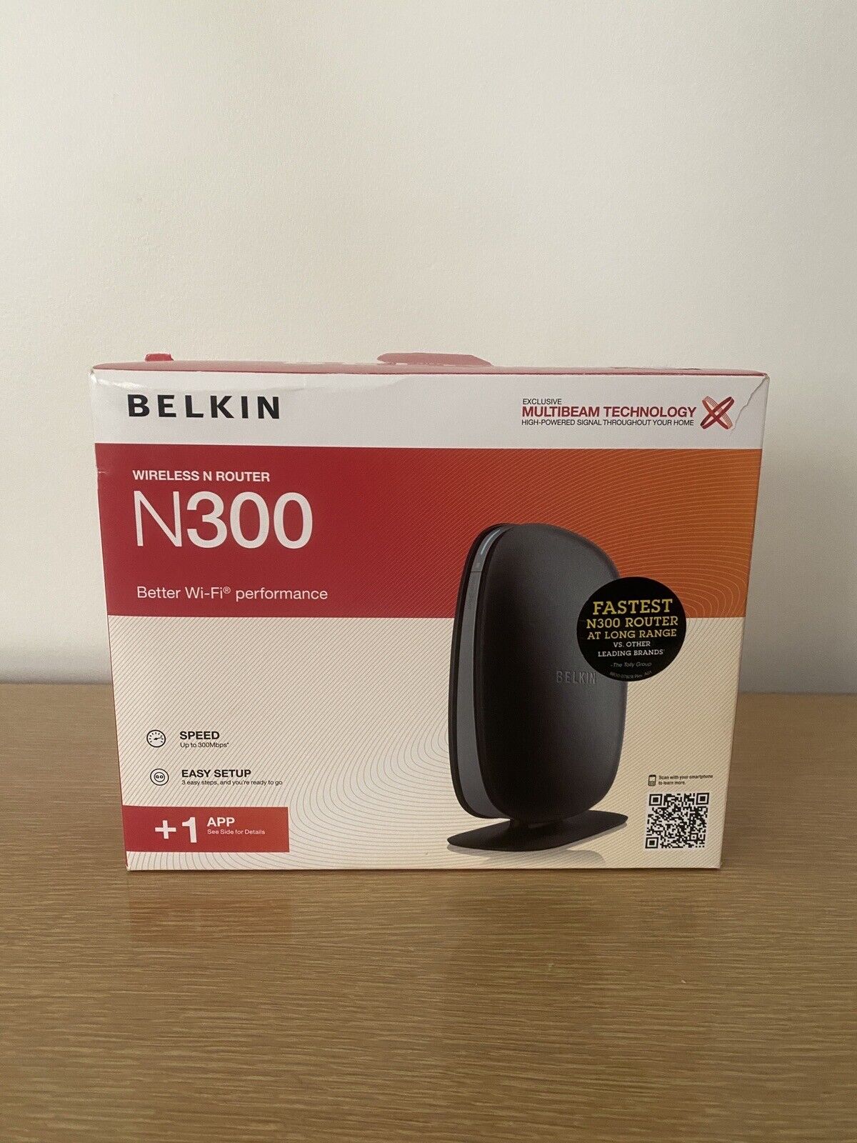 Belkin N300 300 Mbps Wireless N Router (F9K1002)