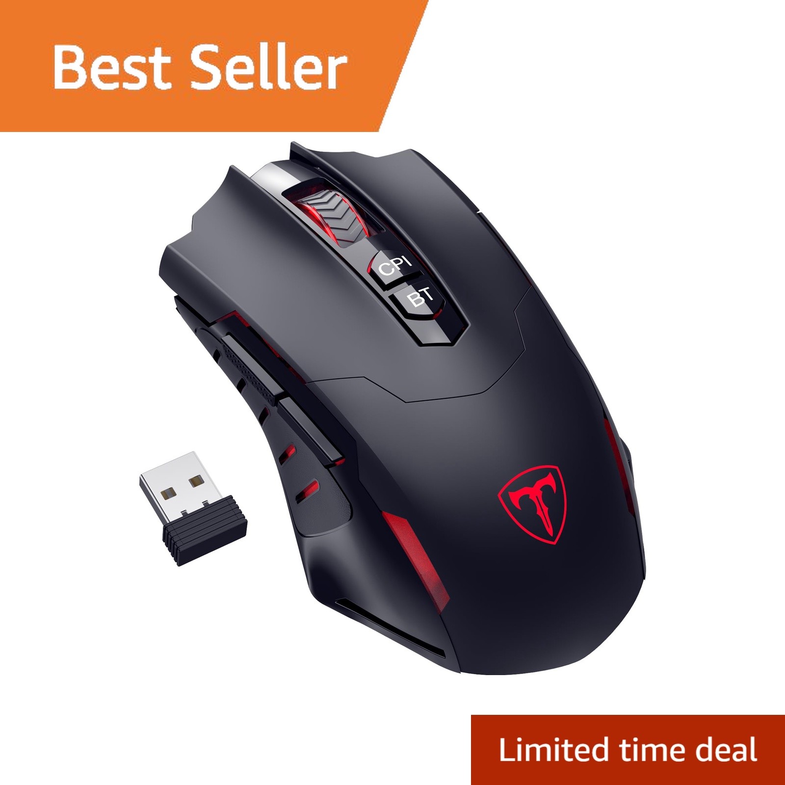 RisoPhy PC400 wireless gaming mouse 8000 DPI
