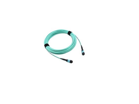 For HPE Q1H66A MPO to MPO Multi-mode OM3/OM4 (12 fiber) 15m cable compatible