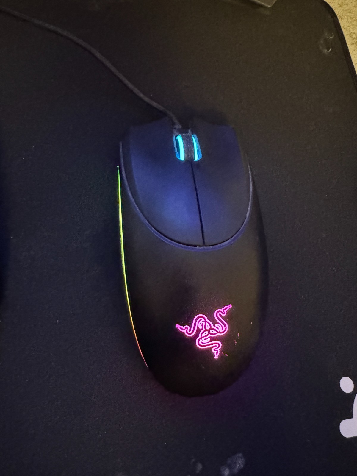 Razer Diamondback Chroma Wired RGB Gaming Mouse RZ01-0142 Ambidextrous